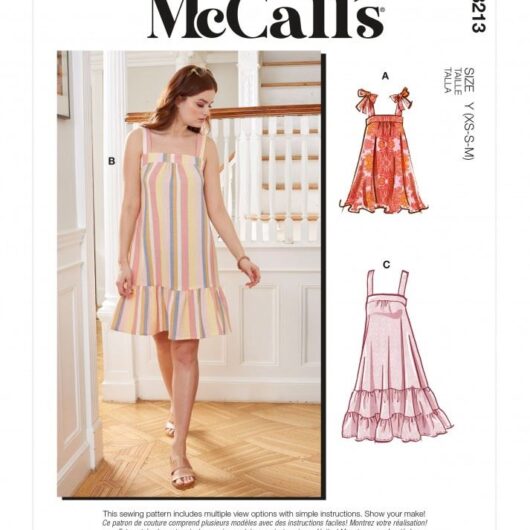 McCalls Paper Sewing Pattern 8213