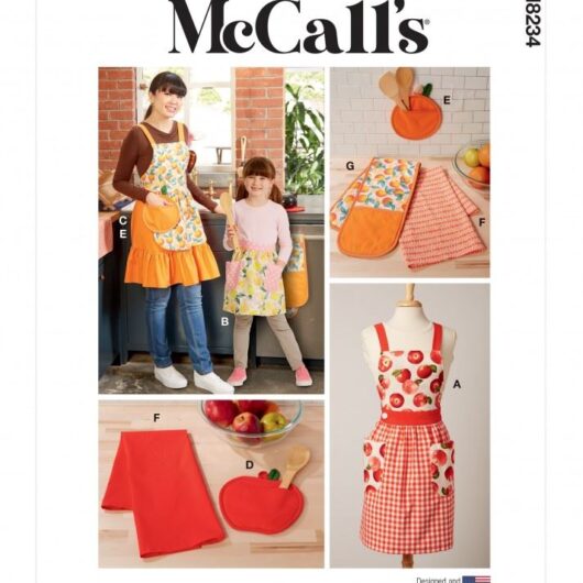 McCalls Paper Sewing Pattern 8234