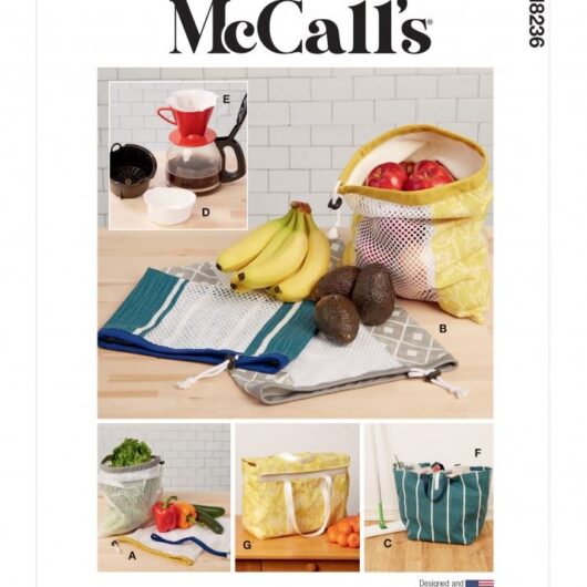 McCalls Paper Sewing Pattern 8236
