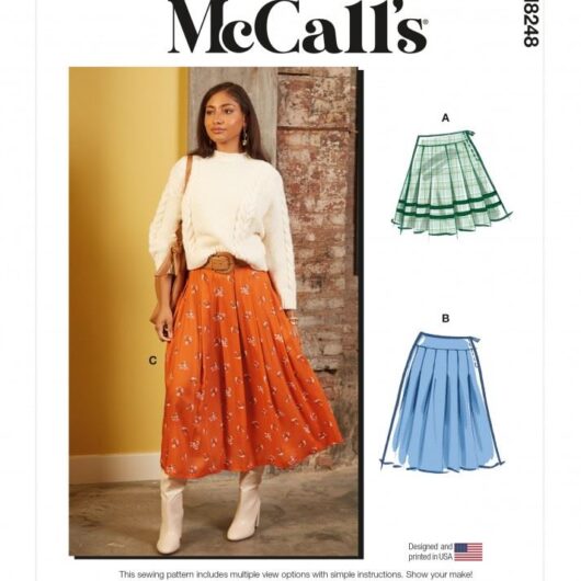 McCalls Paper Sewing Pattern 8248