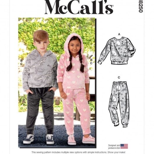 McCalls Paper Sewing Pattern 8250