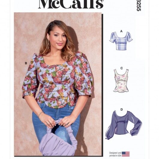 McCalls Paper Sewing Pattern 8255