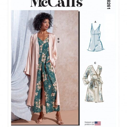 McCalls Paper Sewing Pattern 8261