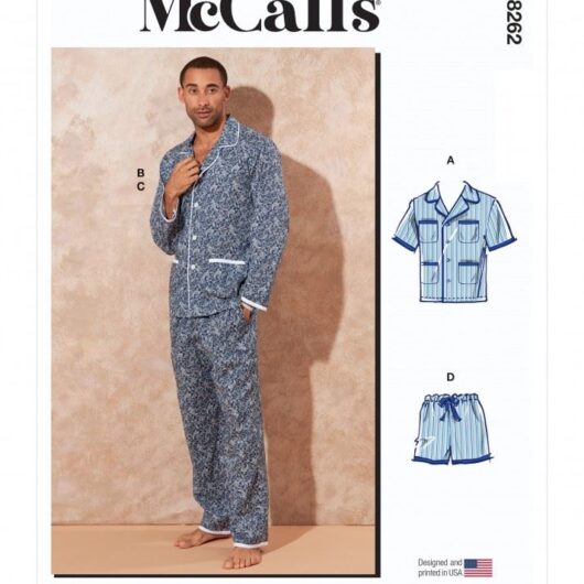 McCalls Paper Sewing Pattern 8262
