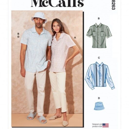 McCalls Paper Sewing Pattern 8263