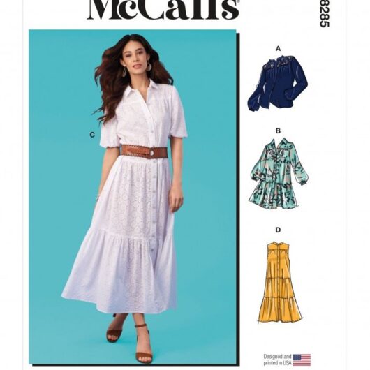 McCalls Paper Sewing Pattern 8285