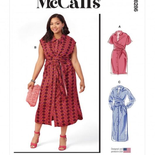 McCalls Paper Sewing Pattern 8286