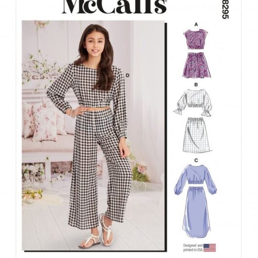 McCalls Paper Sewing Pattern 8295