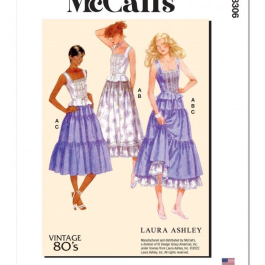 McCalls Paper Sewing Pattern 8306