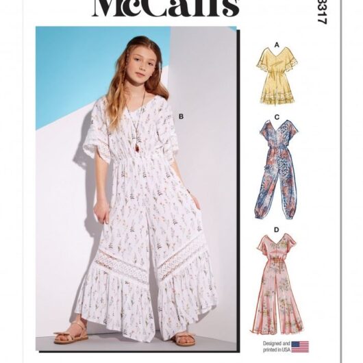 McCalls Paper Sewing Pattern 8317