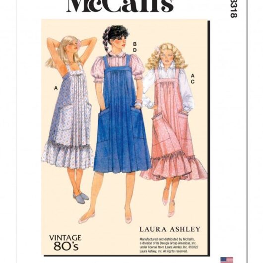 McCalls Paper Sewing Pattern 8318