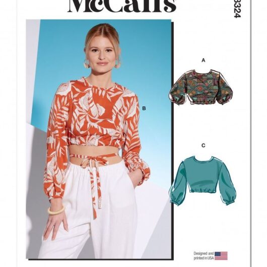 McCalls Paper Sewing Pattern 8324