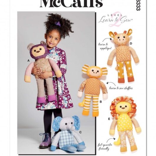 McCalls Paper Sewing Pattern 8333