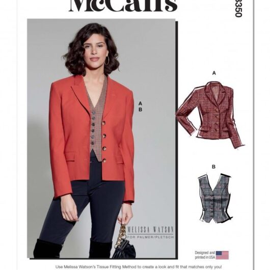 McCalls Paper Sewing Pattern 8350