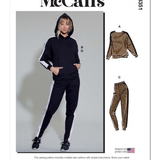 McCalls Paper Sewing Pattern 8351