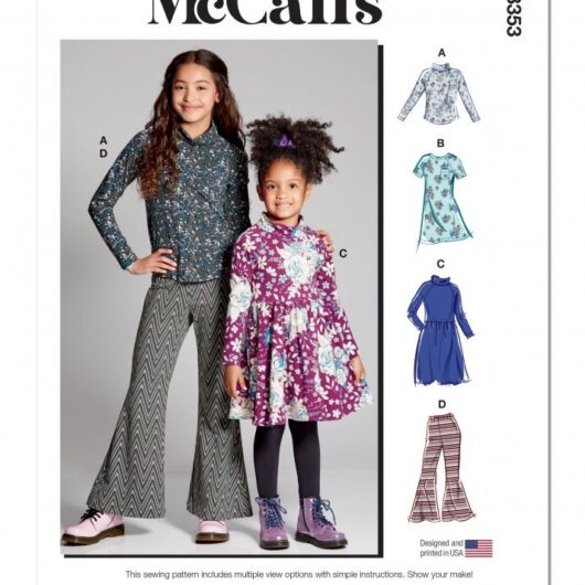 McCalls Paper Sewing Pattern 8353