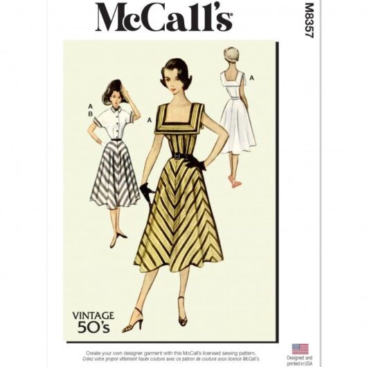 McCalls Paper Sewing Pattern 8357