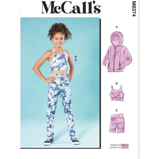 McCalls Paper Sewing Pattern 8374