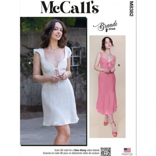 McCalls Paper Sewing Pattern 8382