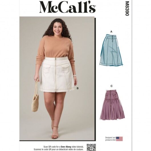 McCalls Paper Sewing Pattern 8390