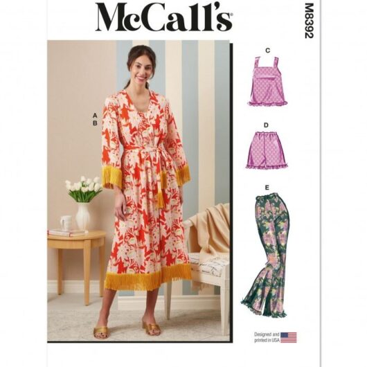 McCalls Paper Sewing Pattern 8392