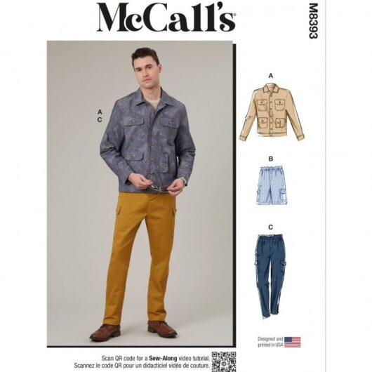 McCalls Paper Sewing Pattern 8393