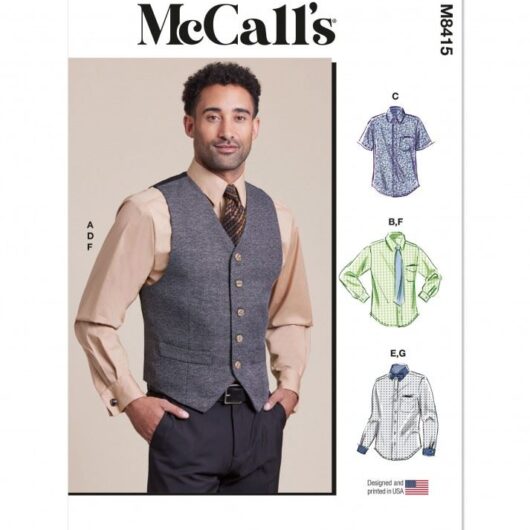 McCalls Paper Sewing Pattern 8415