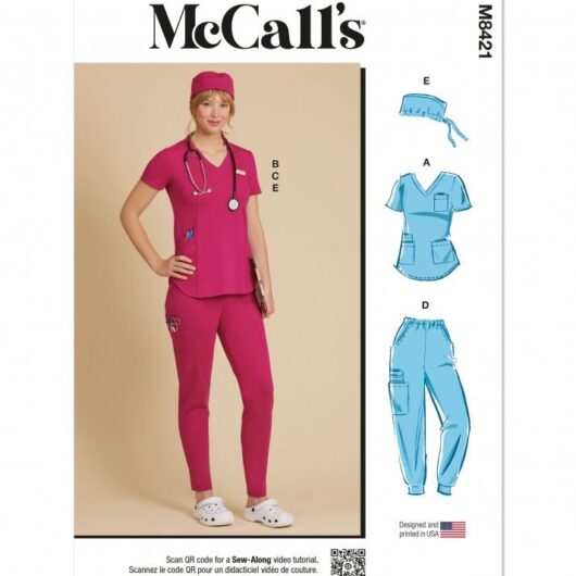 McCalls Paper Sewing Pattern 8421