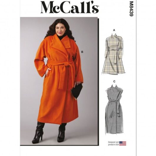 McCalls Paper Sewing Pattern 8439