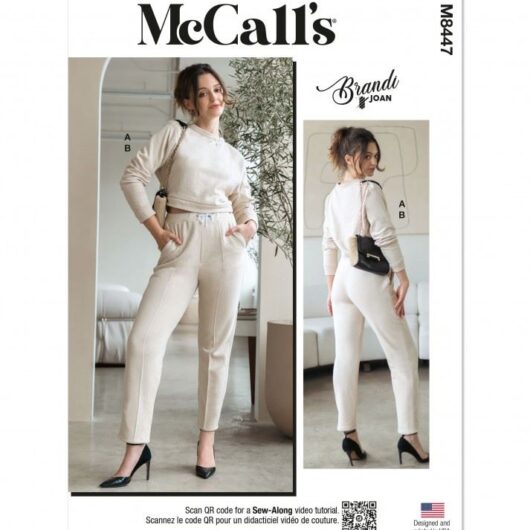 McCalls Paper Sewing Pattern 8447
