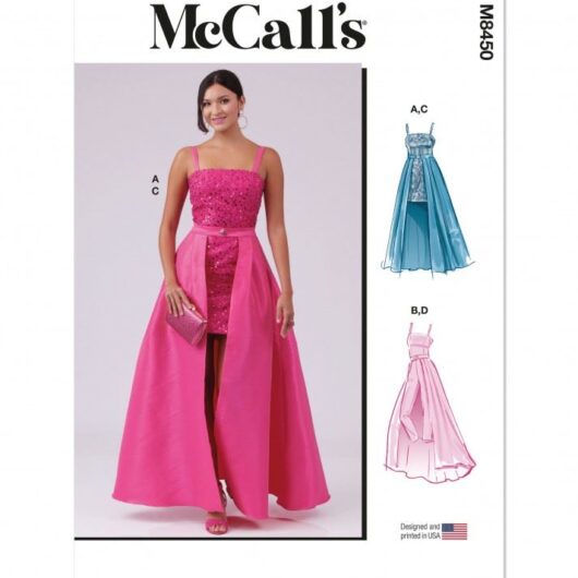 McCalls Paper Sewing Pattern 8450
