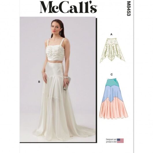 McCalls Paper Sewing Pattern 8453