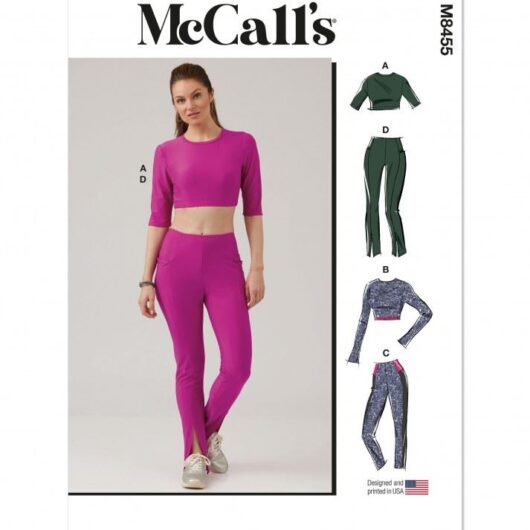 McCalls Paper Sewing Pattern 8455