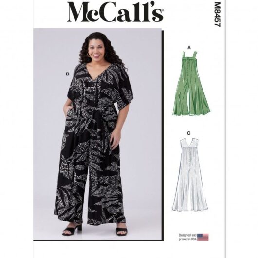 McCalls Paper Sewing Pattern 8457