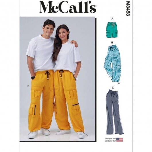 McCalls Paper Sewing Pattern 8458