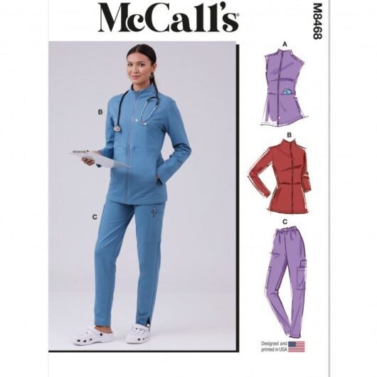 McCalls Paper Sewing Pattern 8468