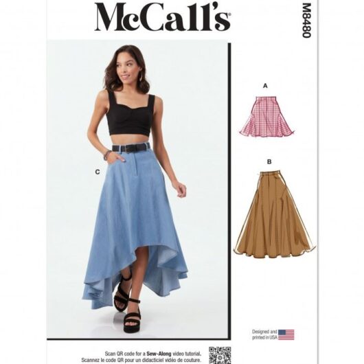 McCalls Paper Sewing Pattern 8480