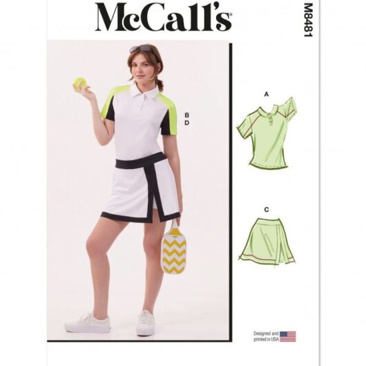 McCalls Paper Sewing Pattern 8481