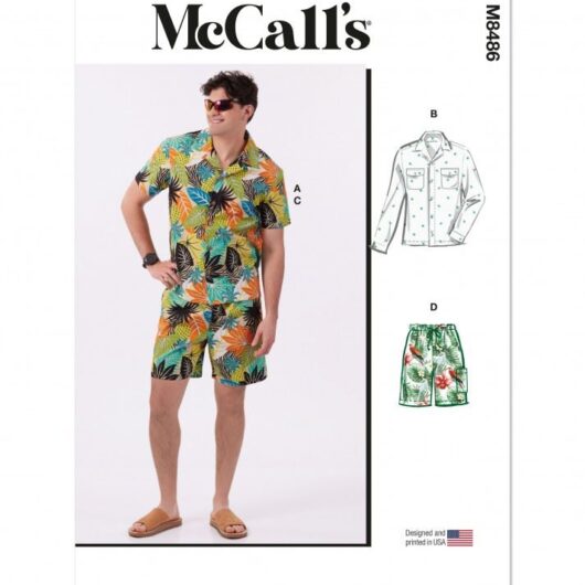 McCalls Paper Sewing Pattern 8486