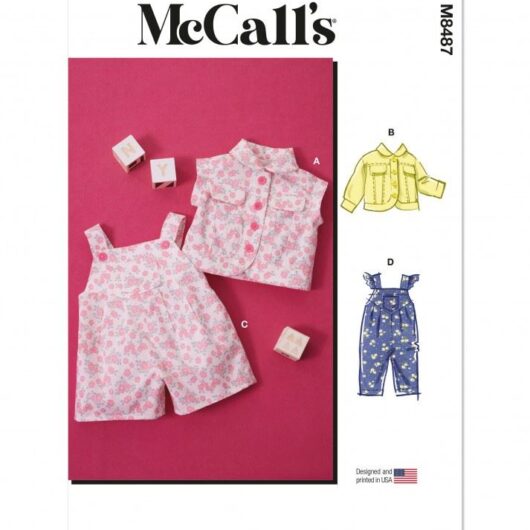 McCalls Paper Sewing Pattern 8487