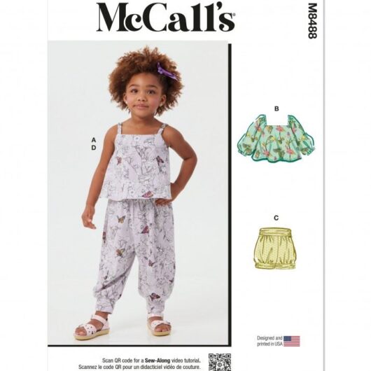 McCalls Paper Sewing Pattern 8488
