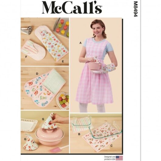 McCalls Paper Sewing Pattern 8494
