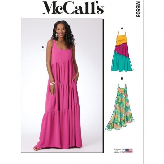 McCalls Paper Sewing Pattern 8506