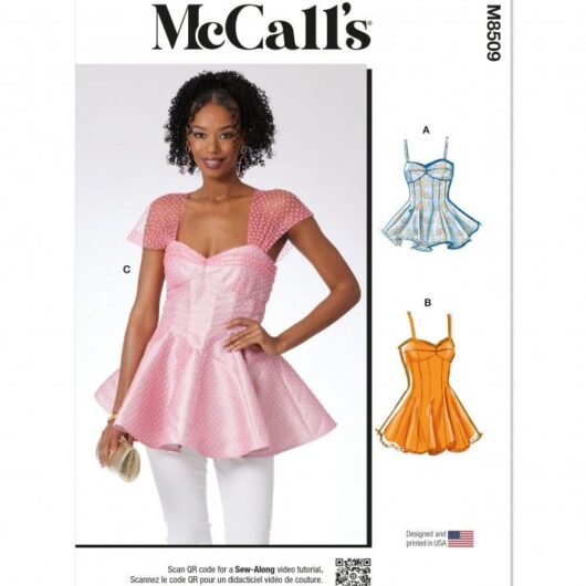 McCalls Paper Sewing Pattern 8509