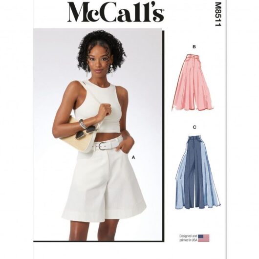 McCalls Paper Sewing Pattern 8511