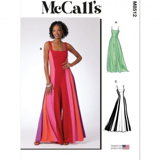 McCalls Paper Sewing Pattern 8512