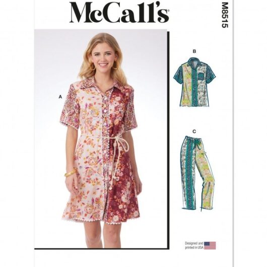McCalls Paper Sewing Pattern 8515