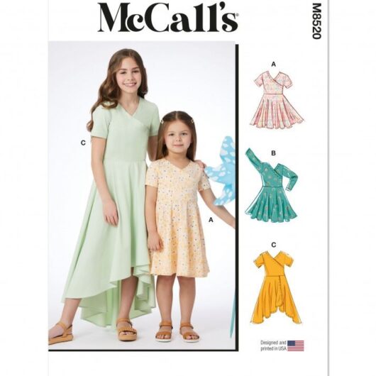 McCalls Paper Sewing Pattern 8520