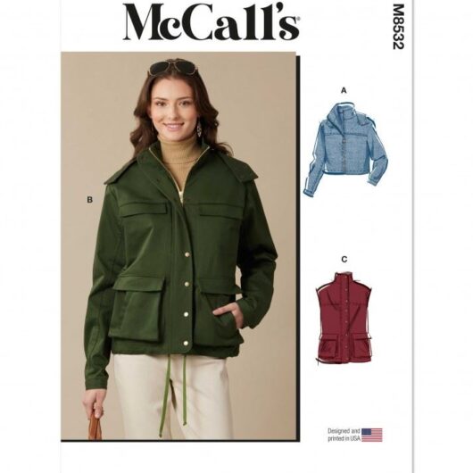 McCalls Paper Sewing Pattern 8532