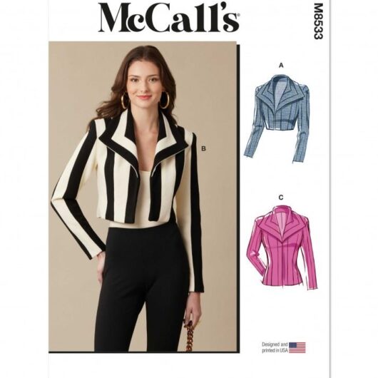 McCalls Paper Sewing Pattern 8533